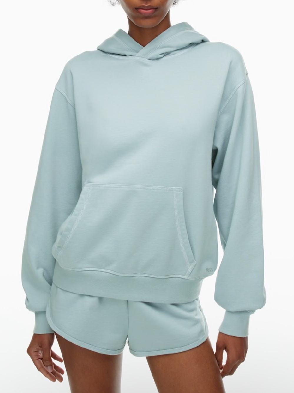 TNA Lightweight Hoodie in Light Mint